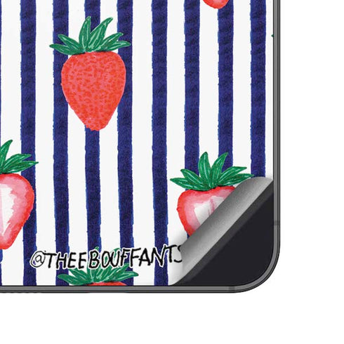 Bouffants and Broken Hearts Strawberries and Stripes Galaxy A14 5G Skin
