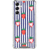 Bouffants and Broken Hearts Strawberries and Stripes Galaxy A15 5G Clear Case