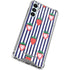 Bouffants and Broken Hearts Strawberries and Stripes Galaxy A15 5G Clear Case