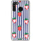 Bouffants and Broken Hearts Strawberries and Stripes Galaxy A21 Clear Case