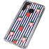 Bouffants and Broken Hearts Strawberries and Stripes Galaxy A21 Clear Case