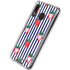 Bouffants and Broken Hearts Strawberries and Stripes Galaxy A30 Clear Case
