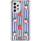 Bouffants and Broken Hearts Strawberries and Stripes Galaxy A53 5G Clear Case