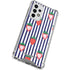 Bouffants and Broken Hearts Strawberries and Stripes Galaxy A53 5G Clear Case