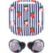 Bouffants and Broken Hearts Strawberries and Stripes Galaxy Buds Pro Skin