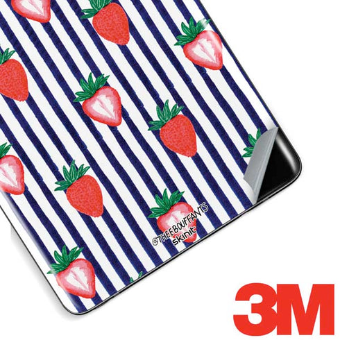 Bouffants and Broken Hearts Strawberries and Stripes Galaxy Note 8 Skin