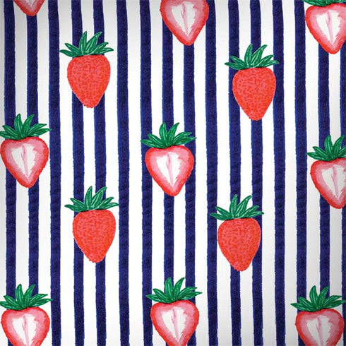 Bouffants and Broken Hearts Strawberries and Stripes Galaxy Note 8 Skin