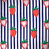 Bouffants and Broken Hearts Strawberries and Stripes Galaxy Note 8 Skin