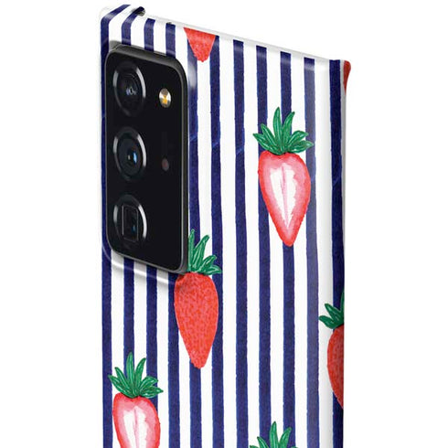 Bouffants and Broken Hearts Strawberries and Stripes Galaxy Note20 Ultra 5G Lite Case