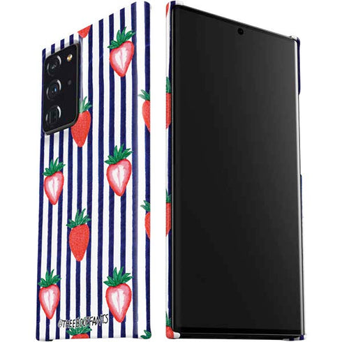 Bouffants and Broken Hearts Strawberries and Stripes Galaxy Note20 Ultra 5G Lite Case