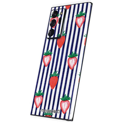 Bouffants and Broken Hearts Strawberries and Stripes Galaxy Note20 Ultra 5G Skin