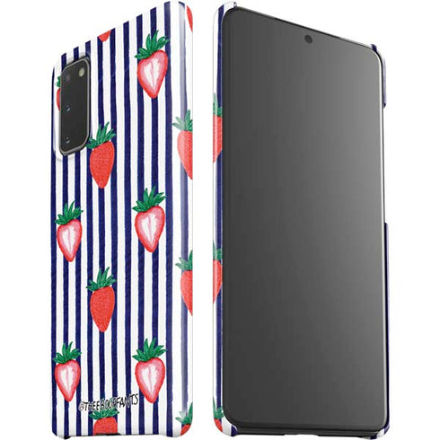 Bouffants and Broken Hearts Strawberries and Stripes Galaxy S20 Lite Case