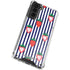 Bouffants and Broken Hearts Strawberries and Stripes Galaxy S21 Plus 5G Clear Case