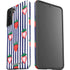 Bouffants and Broken Hearts Strawberries and Stripes Galaxy S21 Plus 5G Pro Case