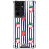 Bouffants and Broken Hearts Strawberries and Stripes Galaxy S21 Ultra 5G Clear Case