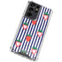 Bouffants and Broken Hearts Strawberries and Stripes Galaxy S21 Ultra 5G Clear Case