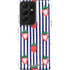 Bouffants and Broken Hearts Strawberries and Stripes Galaxy S21 Ultra 5G Pro Case