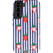 Bouffants and Broken Hearts Strawberries and Stripes Galaxy S22 Pro Case
