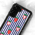 Bouffants and Broken Hearts Strawberries and Stripes Galaxy S23 Plus Waterproof Case
