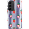 Bouffants and Broken Hearts Strawberries and Stripes Galaxy S23 Pro Case