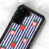 Bouffants and Broken Hearts Strawberries and Stripes Galaxy S23 Waterproof Case