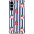 Bouffants and Broken Hearts Strawberries and Stripes Galaxy S24 Plus Clear Case