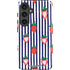 Bouffants and Broken Hearts Strawberries and Stripes Galaxy S24 Plus Impact Case