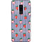 Bouffants and Broken Hearts Strawberries and Stripes Galaxy S9 Plus Skin