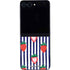 Bouffants and Broken Hearts Strawberries and Stripes Galaxy Z Flip5 5G Skin