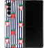 Bouffants and Broken Hearts Strawberries and Stripes Galaxy Z Fold3 5G Skin
