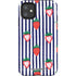 Bouffants and Broken Hearts Strawberries and Stripes iPhone 11 Impact Case