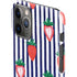 Bouffants and Broken Hearts Strawberries and Stripes iPhone 11 Pro Lite Case