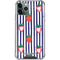 Bouffants and Broken Hearts Strawberries and Stripes iPhone 11 Pro Max Clear Case