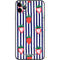 Bouffants and Broken Hearts Strawberries and Stripes iPhone 11 Pro Max Skin