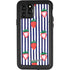 Bouffants and Broken Hearts Strawberries and Stripes iPhone 11 Pro Waterproof Case