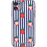 Bouffants and Broken Hearts Strawberries and Stripes iPhone 11 Skin