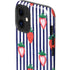 Bouffants and Broken Hearts Strawberries and Stripes iPhone 12 Impact Case