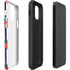 Bouffants and Broken Hearts Strawberries and Stripes iPhone 12 Impact Case