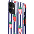 Bouffants and Broken Hearts Strawberries and Stripes iPhone 12 Mini Lite Case