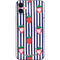 Bouffants and Broken Hearts Strawberries and Stripes iPhone 12 Mini Skin