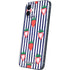 Bouffants and Broken Hearts Strawberries and Stripes iPhone 12 Mini Skin