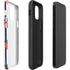 Bouffants and Broken Hearts Strawberries and Stripes iPhone 12 Pro Max Impact Case