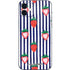 Bouffants and Broken Hearts Strawberries and Stripes iPhone 12 Skin