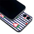 Bouffants and Broken Hearts Strawberries and Stripes iPhone 12 Skin