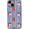 Bouffants and Broken Hearts Strawberries and Stripes iPhone 13 Mini Skin