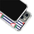 Bouffants and Broken Hearts Strawberries and Stripes iPhone 13 Pro Clear Case