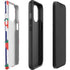 Bouffants and Broken Hearts Strawberries and Stripes iPhone 13 Pro Max Impact Case