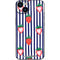 Bouffants and Broken Hearts Strawberries and Stripes iPhone 13 Skin