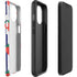 Bouffants and Broken Hearts Strawberries and Stripes iPhone 14 Plus Impact Case