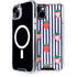Bouffants and Broken Hearts Strawberries and Stripes iPhone 14 MagSafe Case